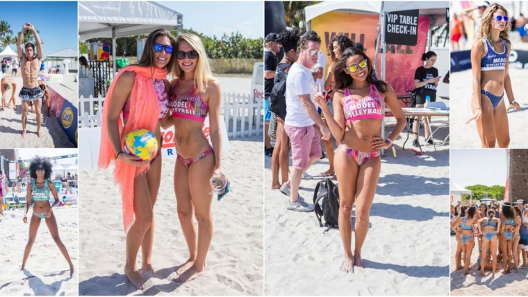 South Beach se llena de gente bella con el torneo ‘Model Volleyball 2017’