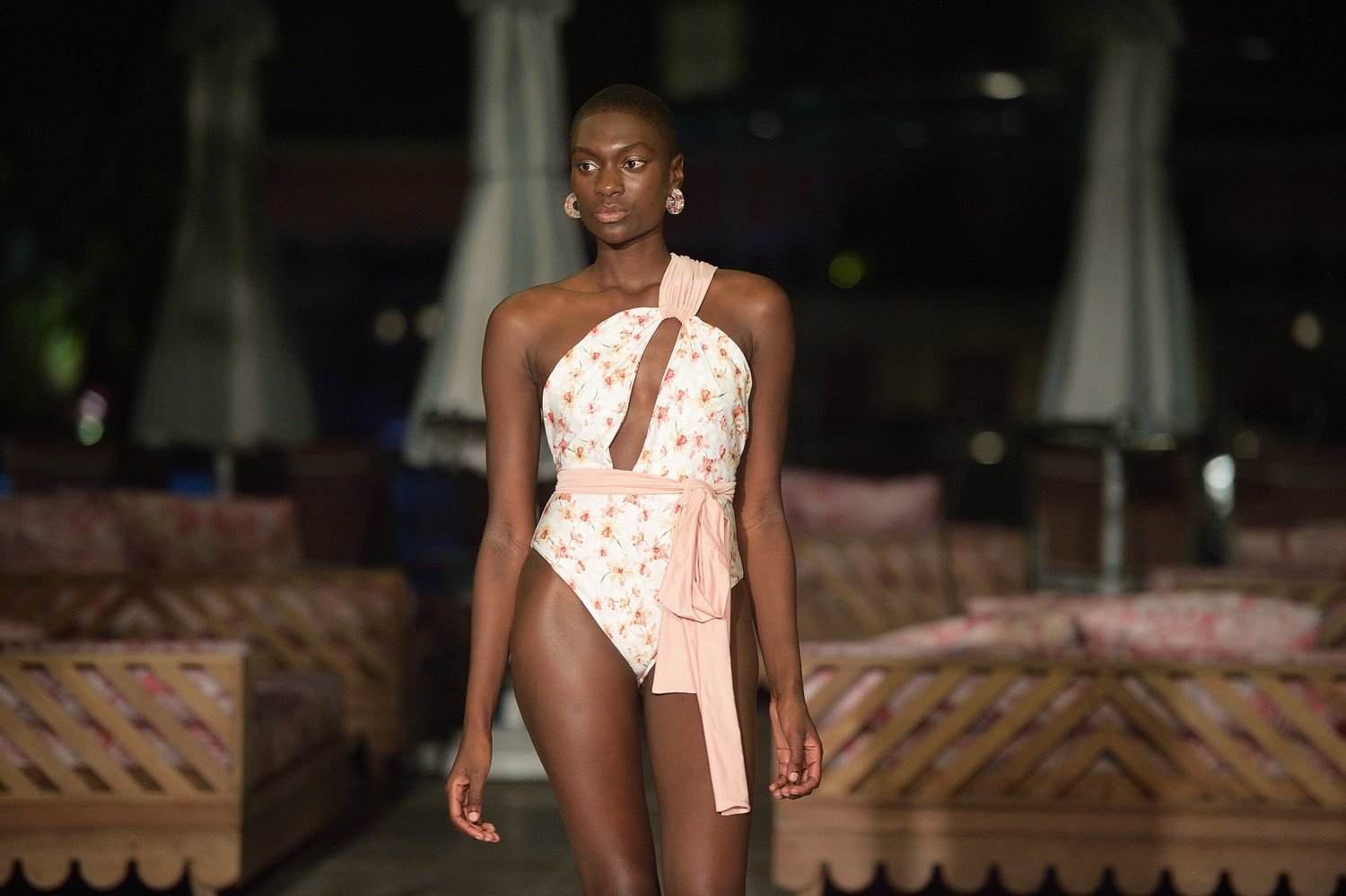 Sinesia Karol at PARAISO Miami Beach Swim Week 2021. Photo Credit: Courtesy of Tara INK. 