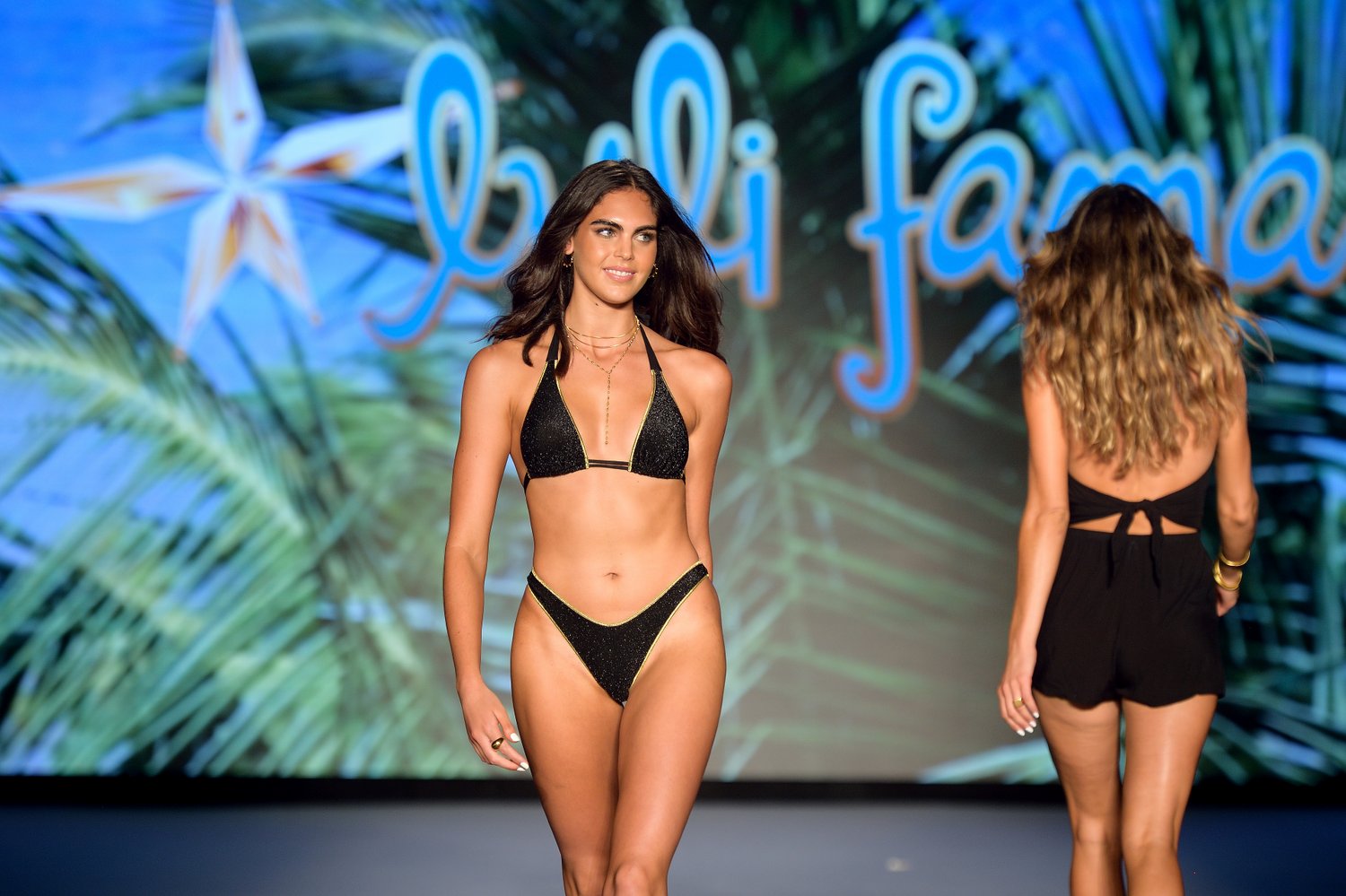 Luli Fama at PARAISO Miami Beach Swim Week 2021. Photo Credit: Courtesy of Tara INK. 