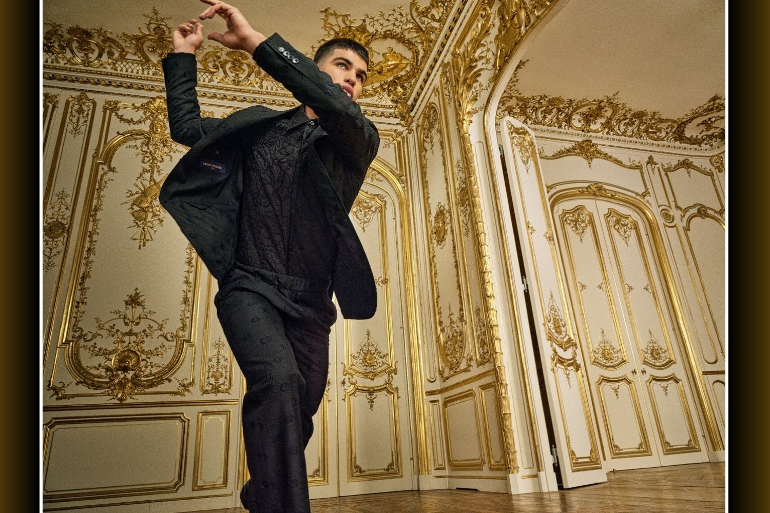 Louis Vuitton presents Carlos Alcaraz in its Men’s Spring-Summer 2024 formalwear campaign