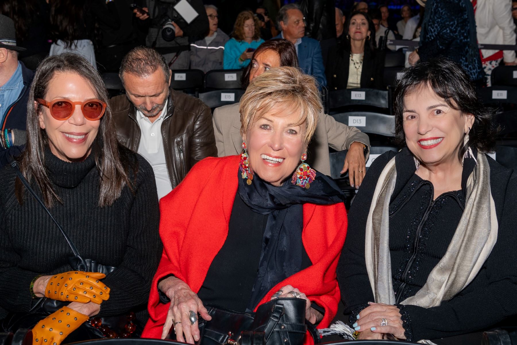 Sam Robin, Iran Issa-Khan and Marilyn Sarasola. Photo Credit: Robert Andai.