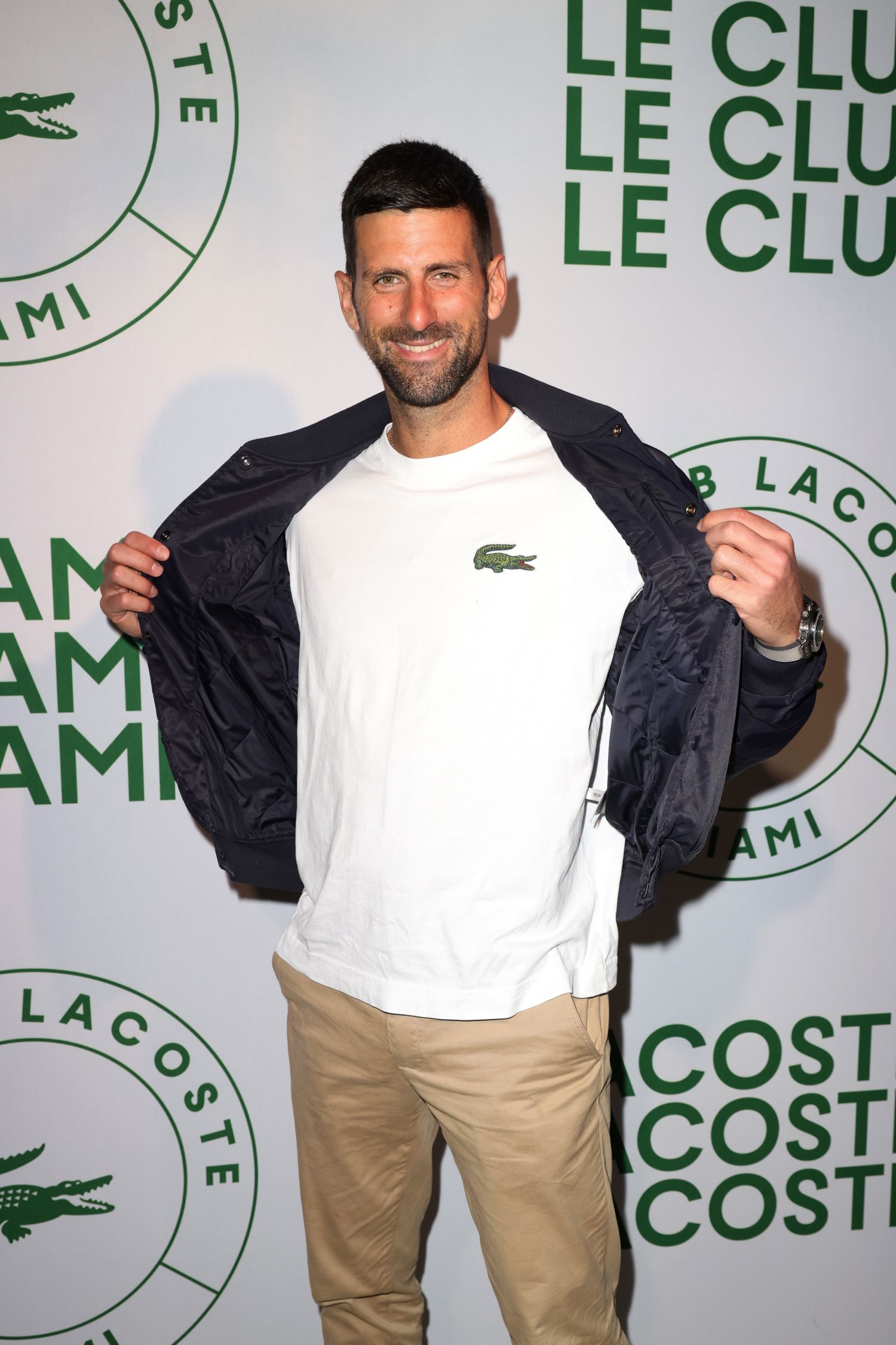 Novak Djokovic | Lacoste Celebrates Sport and Fashion