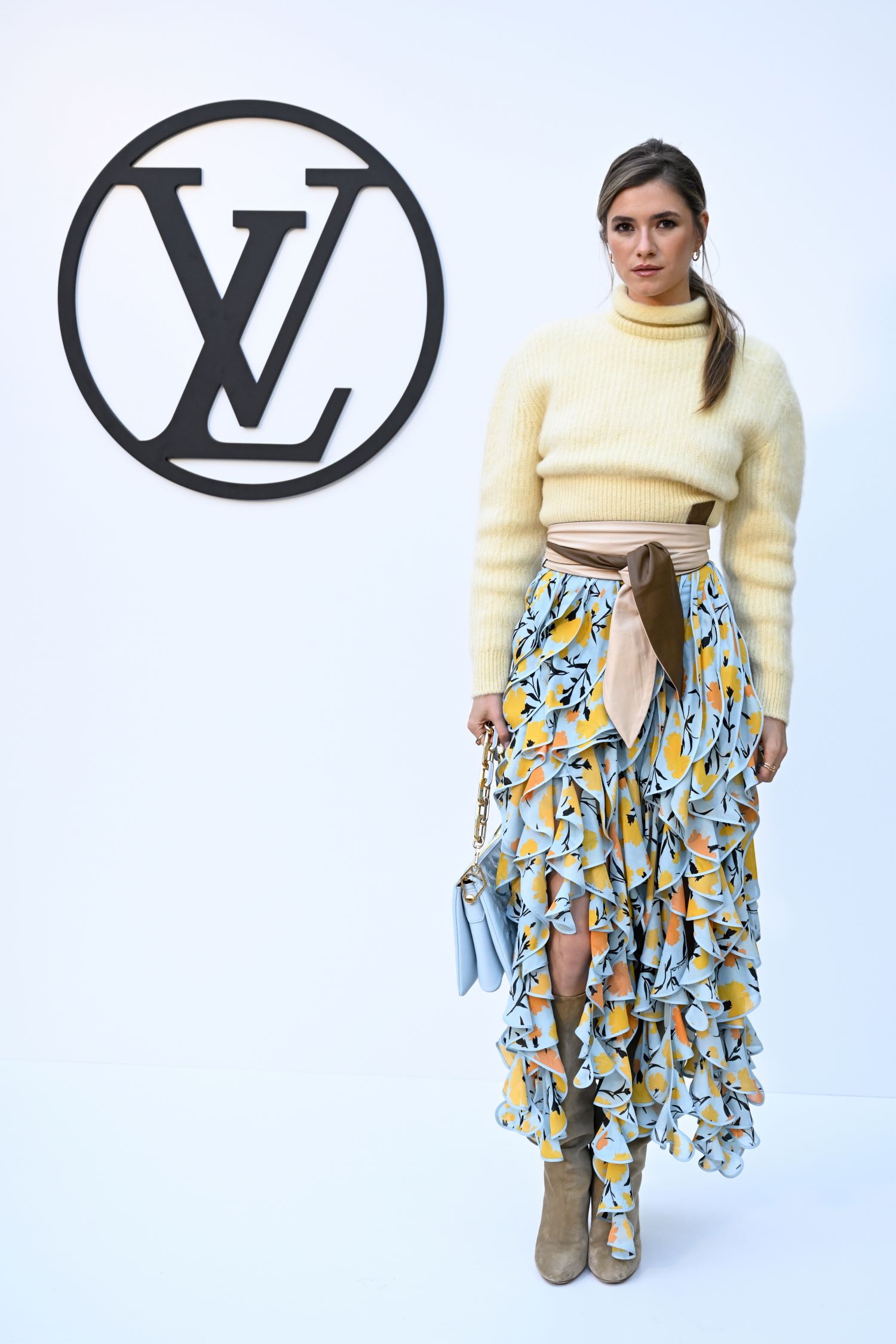 ZITA D'HAUTEVILLE attending the Cruise 2025 Fashion Show by Louis Vuitton in Barcelona | CRUISE 2025 FASHION SHOW COLLECTION © Louis Vuitton – All rights reserved | Courtesy of Gnazzo Group.