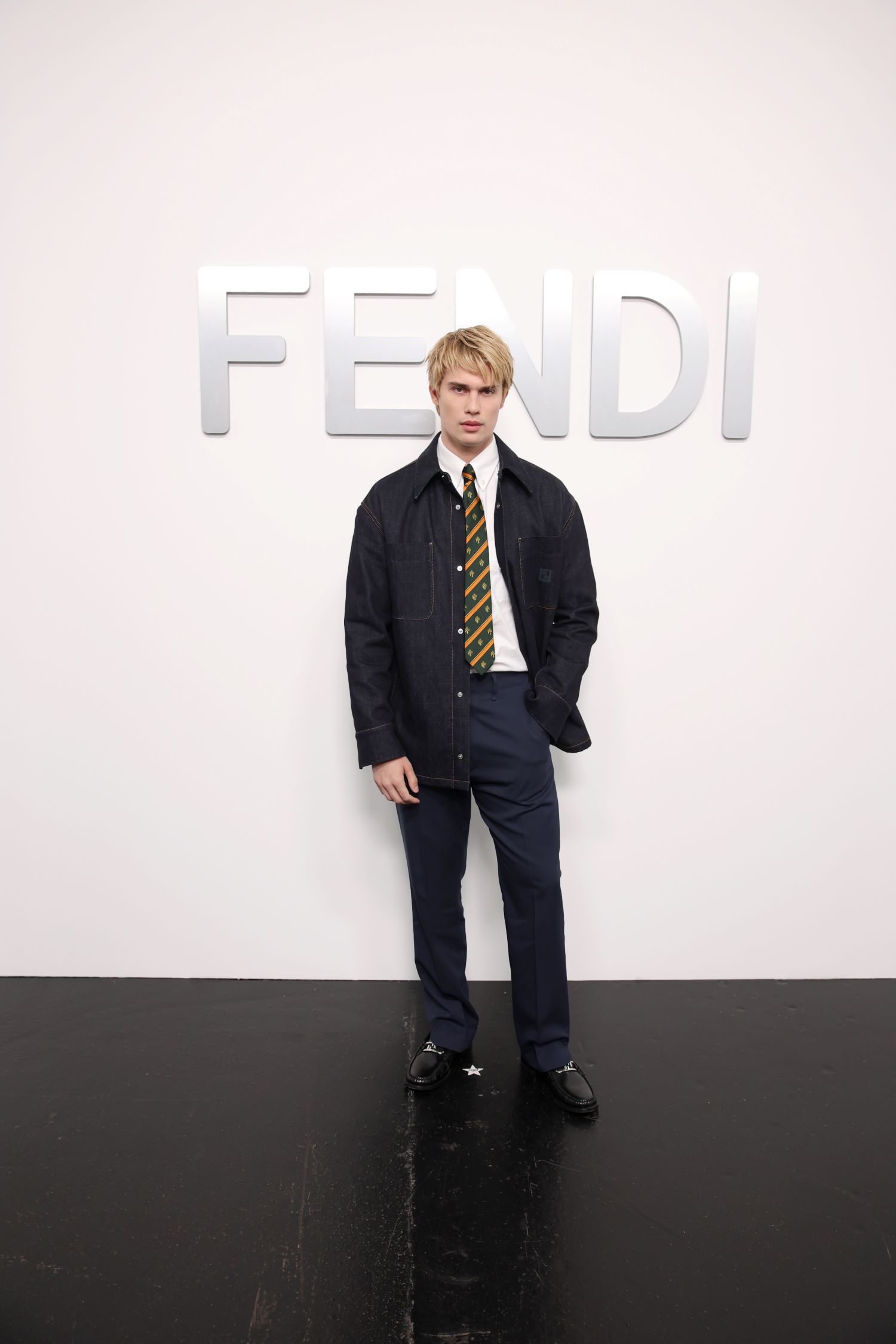 FENDI Men’s Ambassador, British actor Nicholas Galitzine