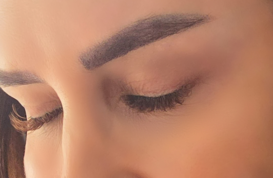 Brown Lash Extensions