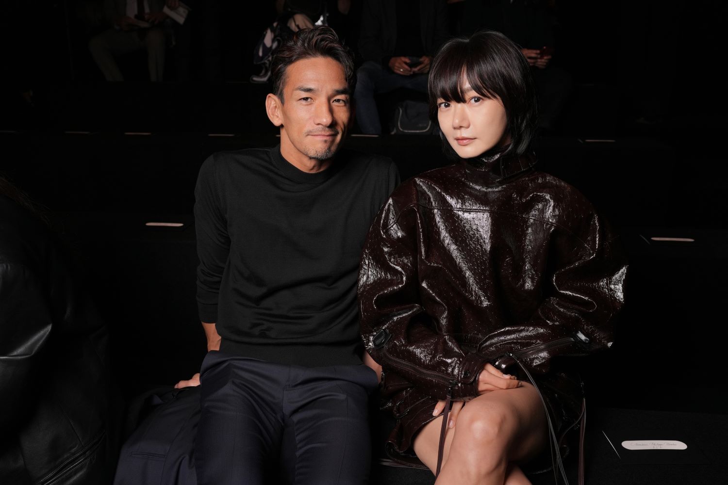 HIDETOSHI NAKATA AND DOONA BAE.