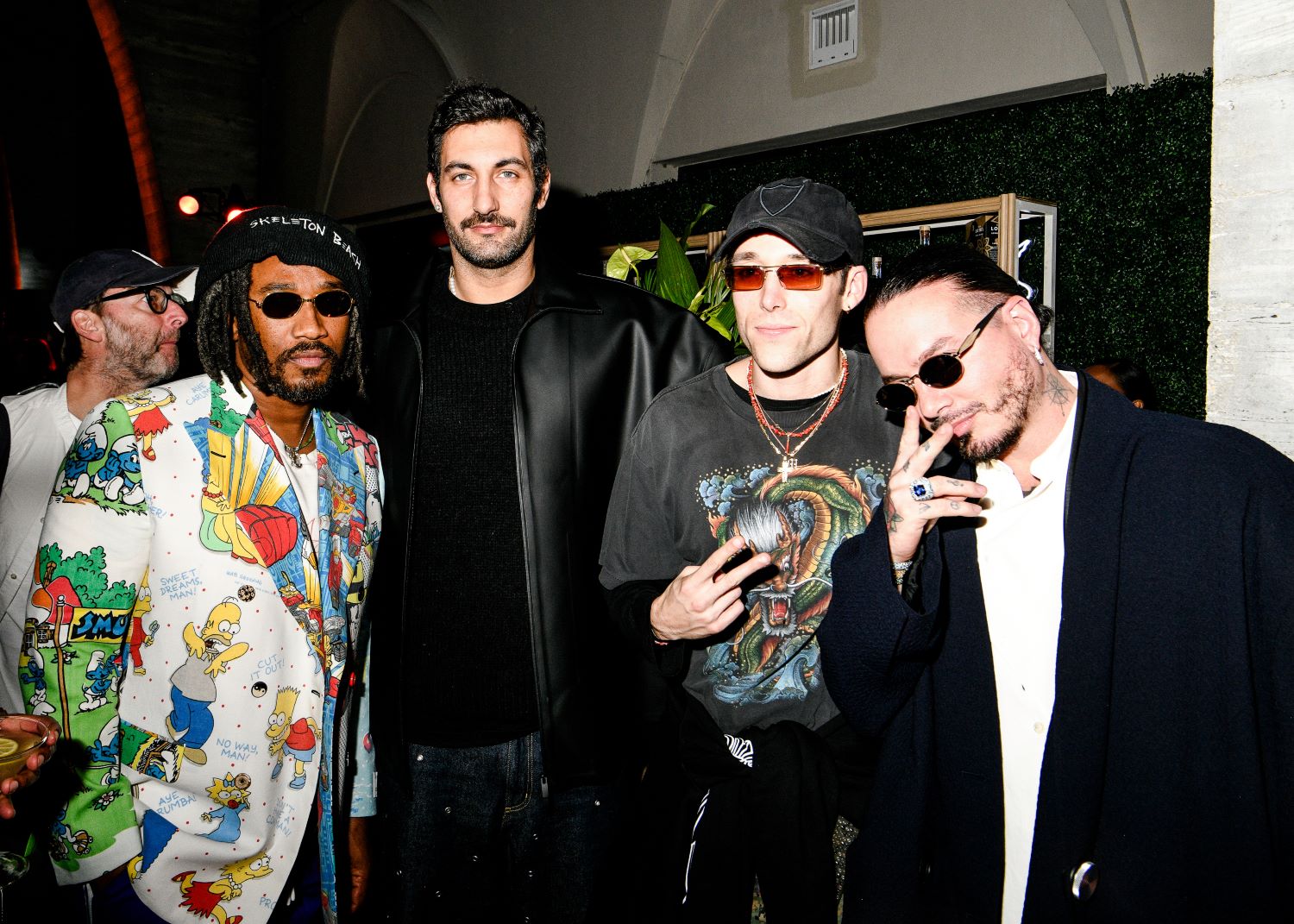 Josué Thomas, Paolo Sarimari, Mattias Gollin, J Balvin | Design District Magazine 20th issue celebration